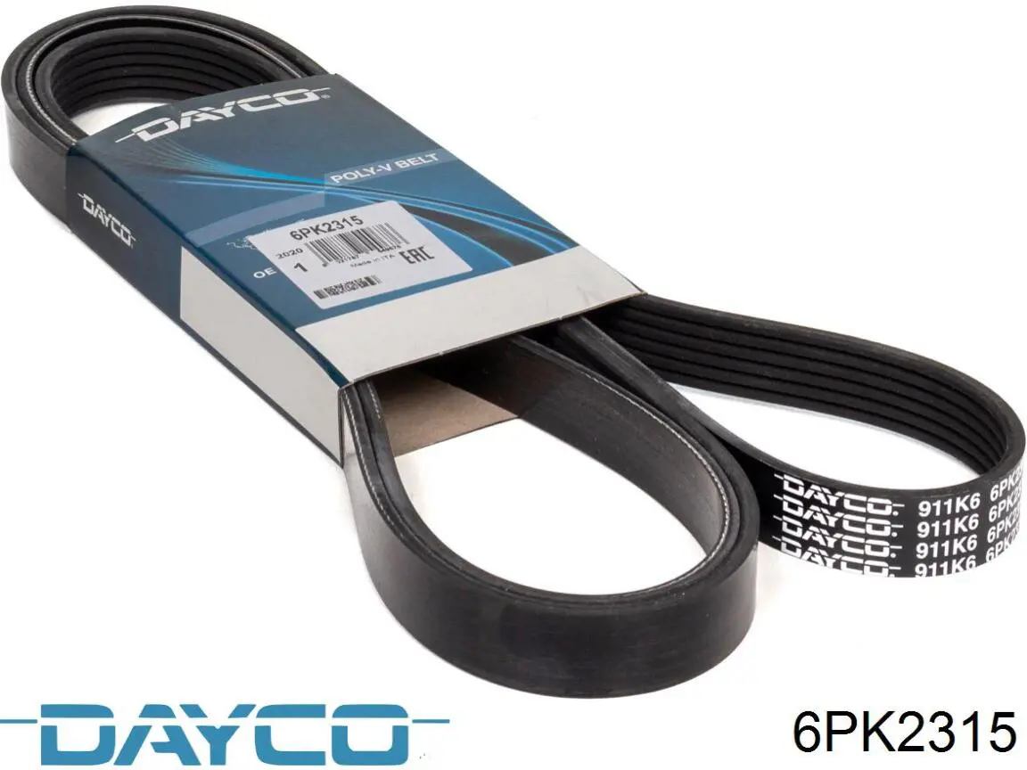 Купити 6PK2315 Dayco Ремінь генератора