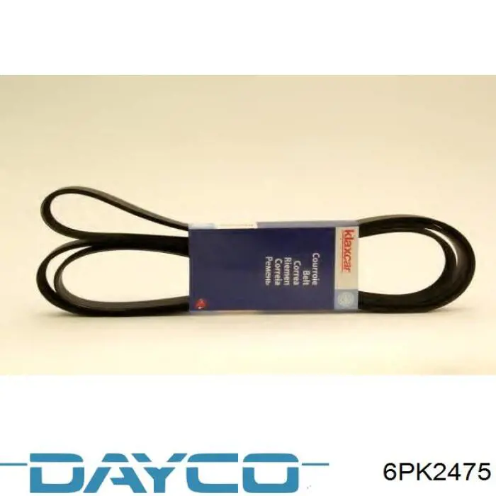 Купити 6PK2475 Dayco Ремінь генератора