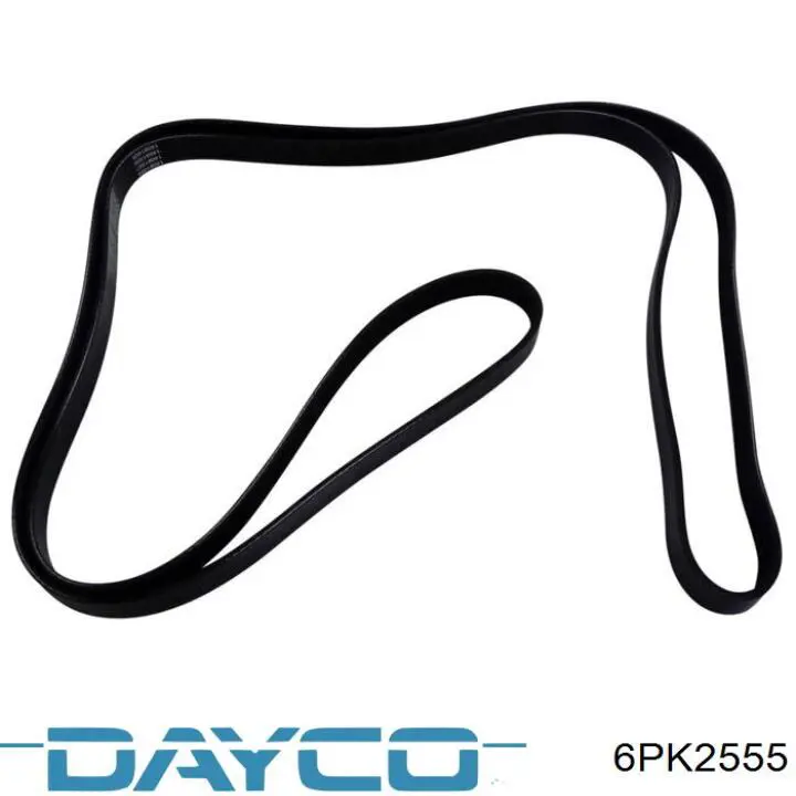 Клиновий ремінь Dayco 6PK2555 ціна, від 17.19 USD