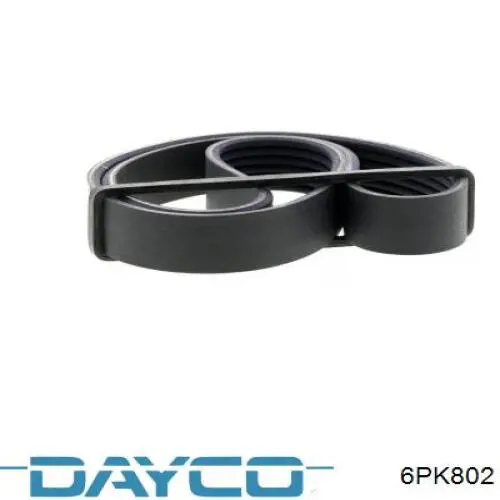 Ремінь генератора 6PK802 Dayco