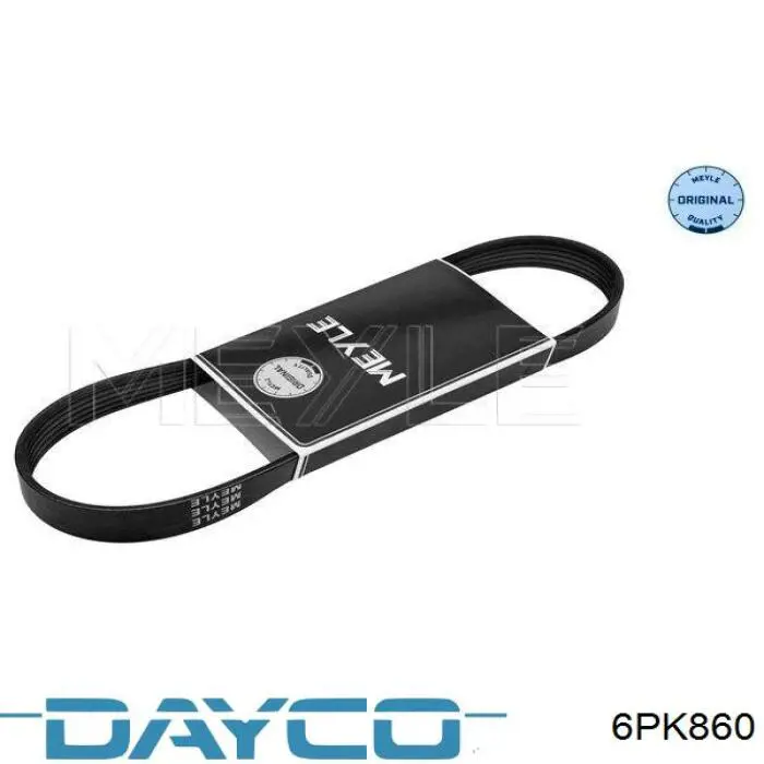 Клиновий ремінь Dayco 6PK860 ціна, від 6.33 USD