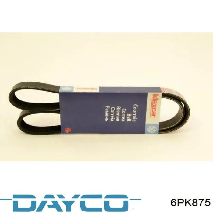 Купити 6PK875 Dayco Ремінь генератора