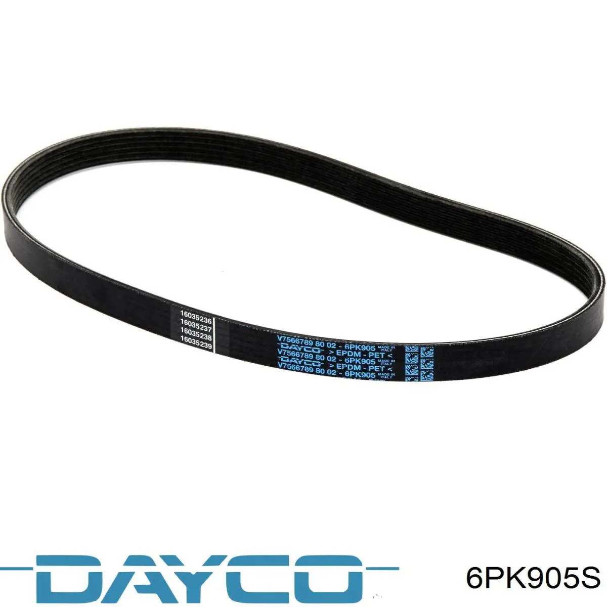 Клиновий ремінь Dayco 6PK905S ціна, від 10.73 USD