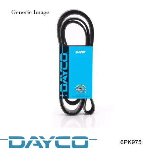 Клиновий ремінь Dayco 6PK975 ціна, від 7.68 USD