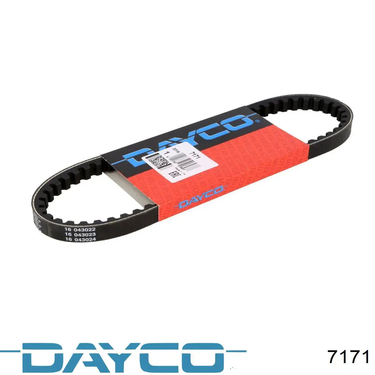 Ремінь варіатора Dayco 7171 ціна, від 17.91 USD