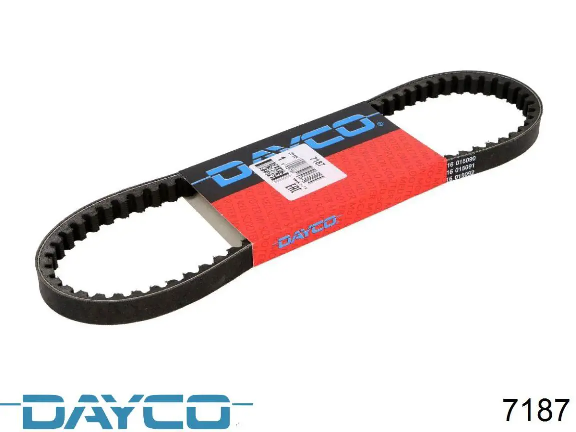 Ремінь варіатора Dayco 7187 ціна, від 18.67 USD
