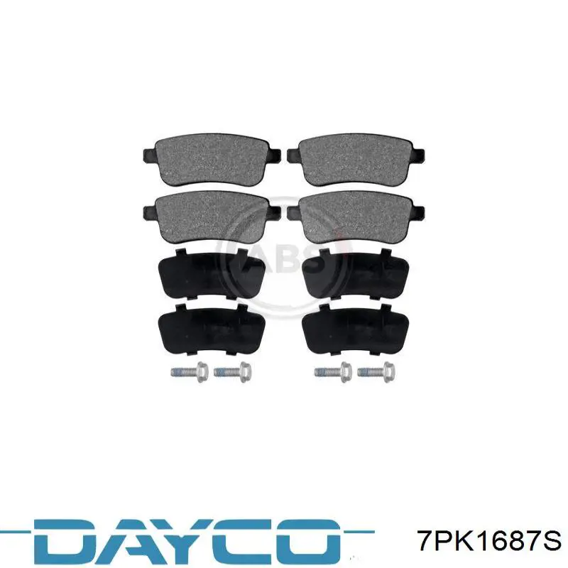 Клиновий ремінь Dayco 7PK1687S ціна, від 15.41 USD