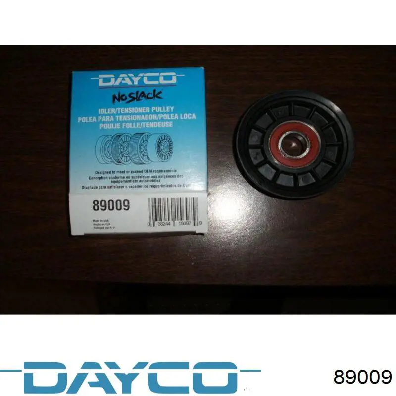 89009 Dayco ролик приводного ременя, паразитний
