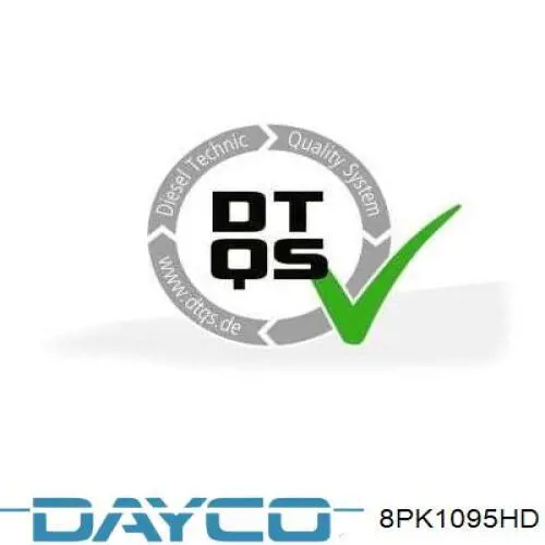 Клиновий ремінь Dayco 8PK1095HD ціна, від 17.05 USD