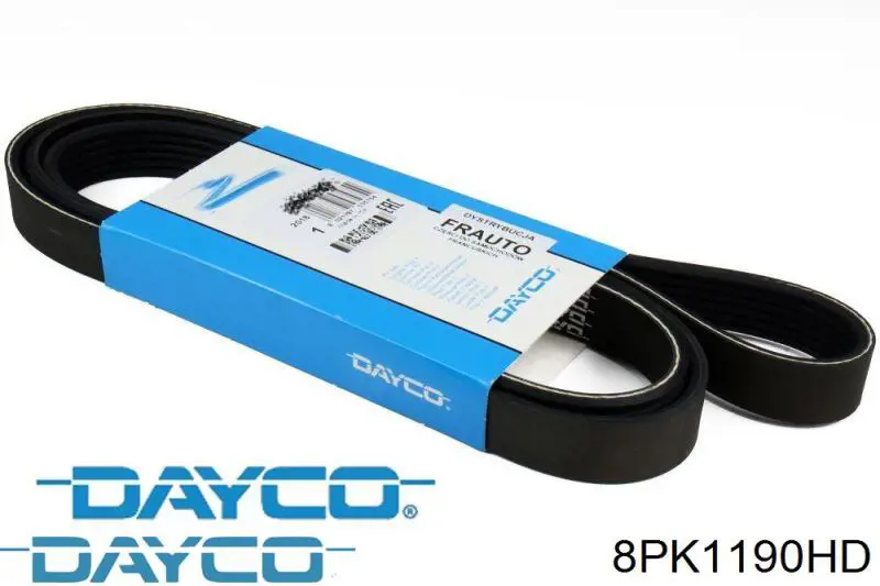 8PK1190HD Dayco Ремень генератора (8PK1190)