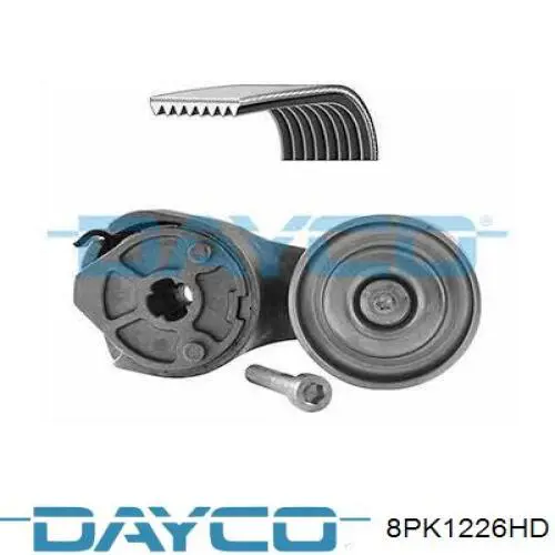 Клиновий ремінь Dayco 8PK1226HD ціна, від 15.74 USD