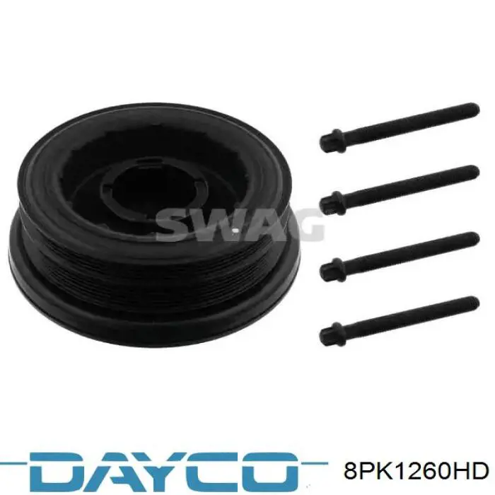 8PK1260HD Dayco Поліклиновий ремінь