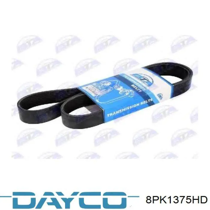 Купити 8PK1375HD Dayco Ремінь генератора