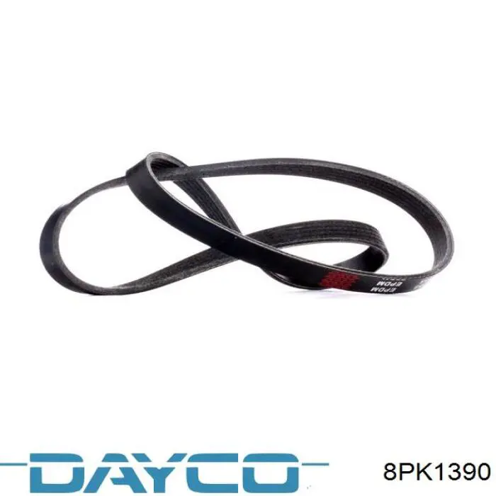 Клиновий ремінь Dayco 8PK1390 ціна, від 13.51 USD