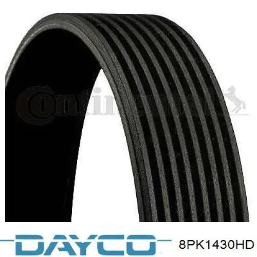 8PK1430HD Dayco Поліклиновий ремінь