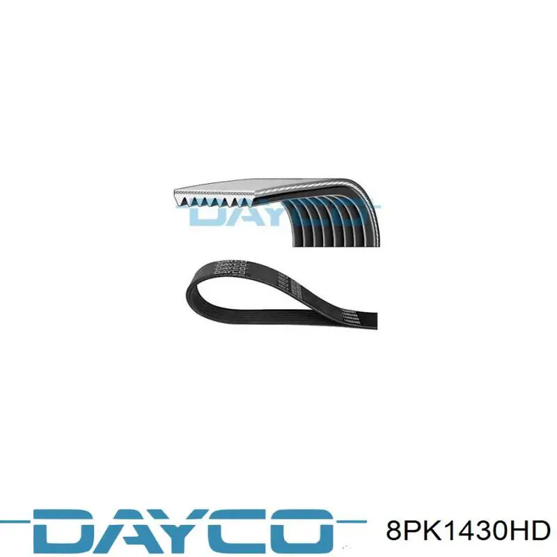 Купити 8PK1430HD Dayco Ремінь генератора