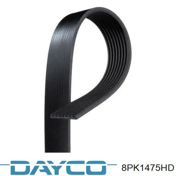 Клиновий ремінь Dayco 8PK1475HD ціна, від 16.65 USD