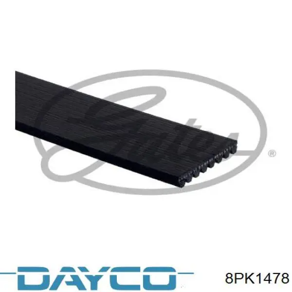Купити 8PK1478 Dayco Ремінь генератора
