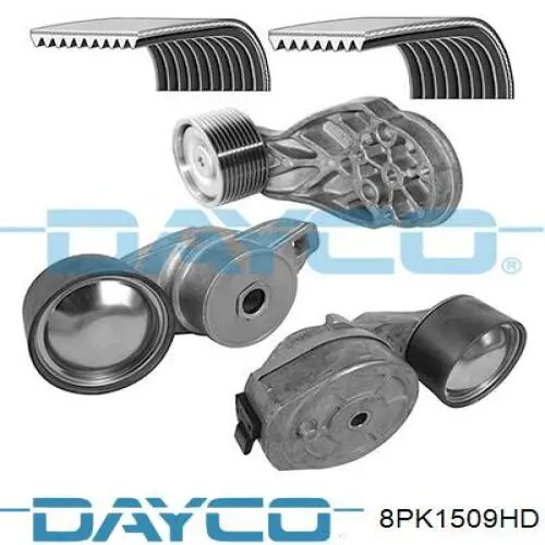 8PK1509HD Dayco Поліклиновий ремінь