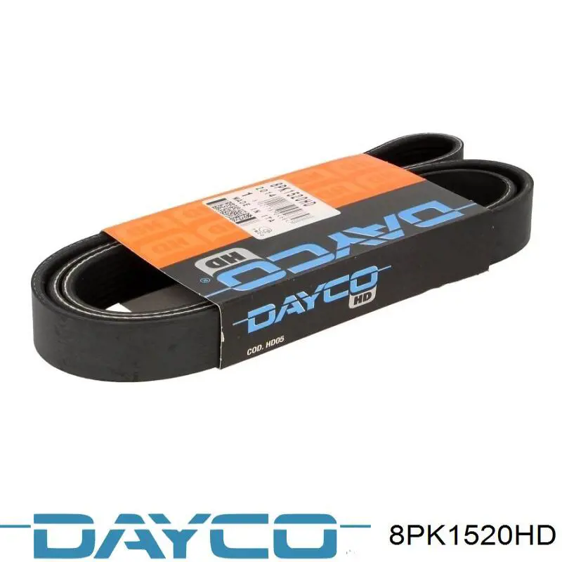 Клиновий ремінь Dayco 8PK1520HD ціна, від 13.83 USD