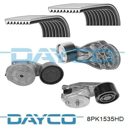 8PK1535HD Dayco Поліклиновий ремінь