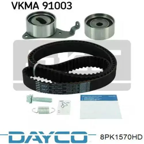 Ремінь кондиціонера Dayco 8PK1570HD