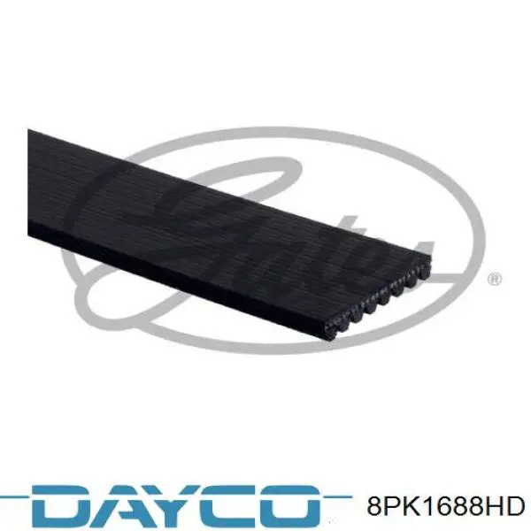 Клиновий ремінь Dayco 8PK1688HD ціна, від 17.03 USD