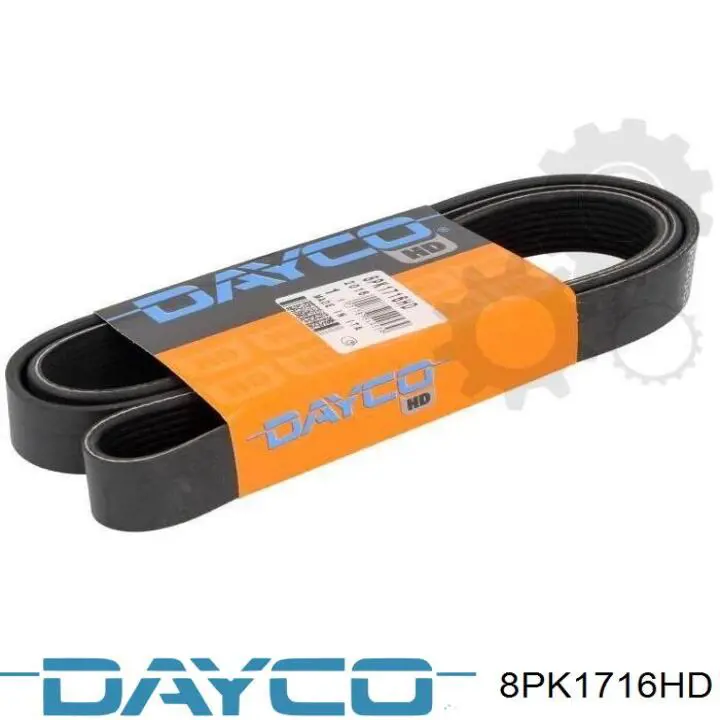 Клиновий ремінь Dayco 8PK1716HD ціна, від 17.09 USD