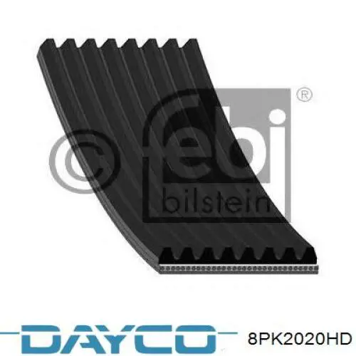 Клиновий ремінь Dayco 8PK2020HD ціна, від 20.20 USD