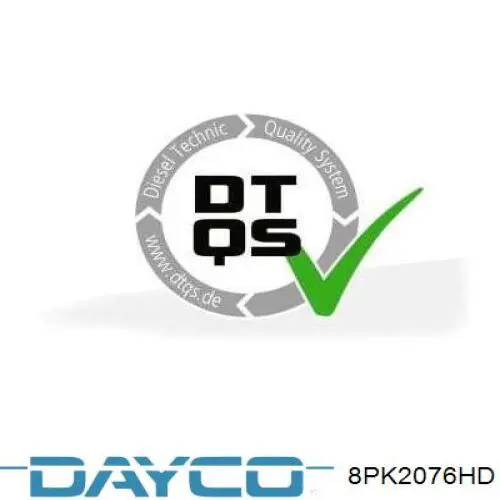Клиновий ремінь Dayco 8PK2076HD ціна, від 19.37 USD