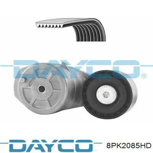 Клиновий ремінь Dayco 8PK2085HD ціна, від 20.55 USD