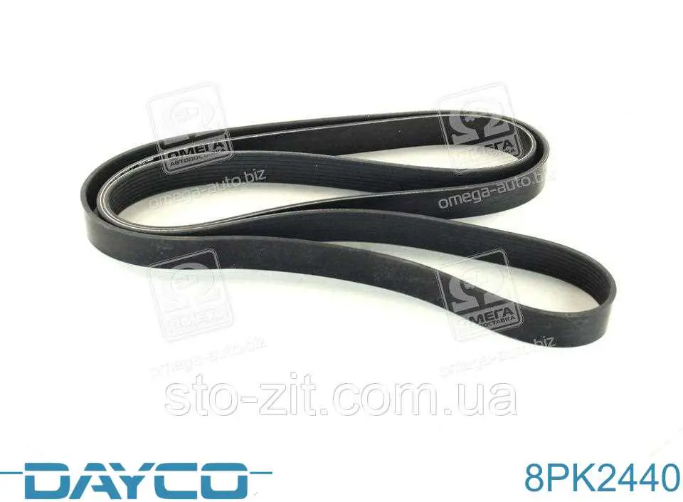 Клиновий ремінь Dayco 8PK2440 ціна, від 16.64 USD