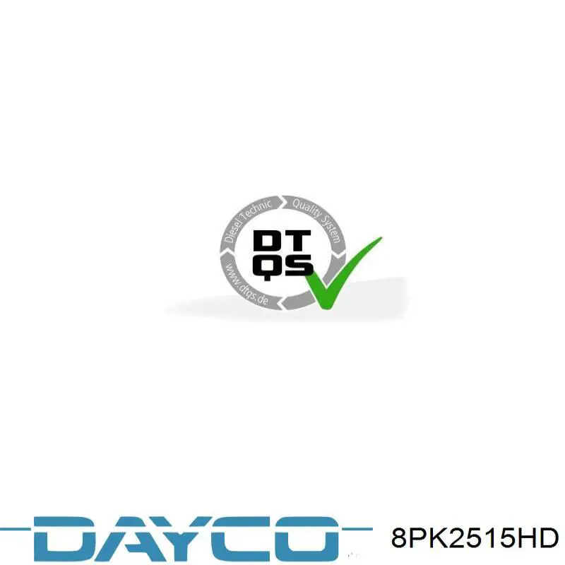 8PK2515HD Dayco ремінь приводний, агрегатів