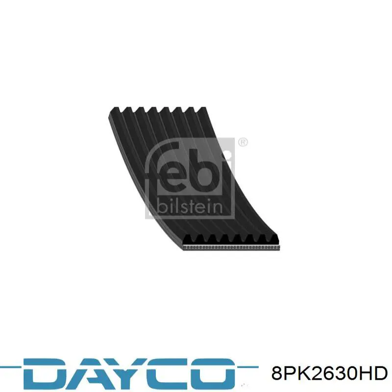 DAY8PK2630HD Dayco Поліклиновий ремінь