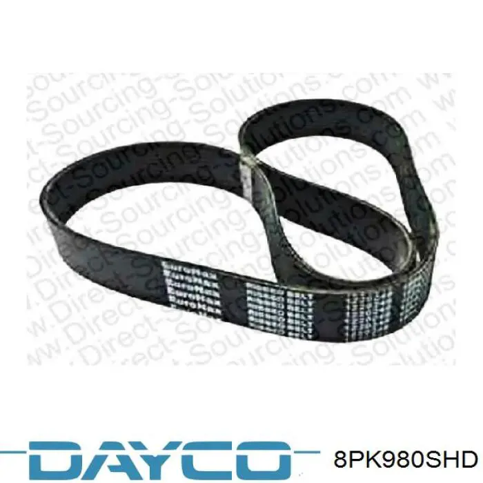 Купити 8PK980SHD Dayco Ремінь генератора