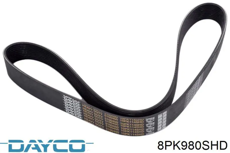 Клиновий ремінь Dayco 8PK980SHD ціна, від 13.97 USD
