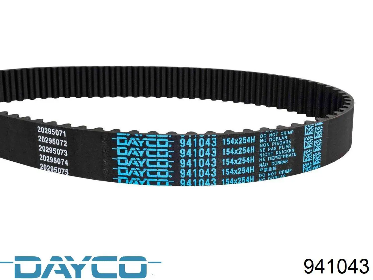 Купити 941043 Dayco Ремінь газорозподільного механізму
