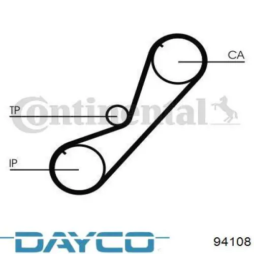 Купити 94108 Dayco Ремінь ПНВТ