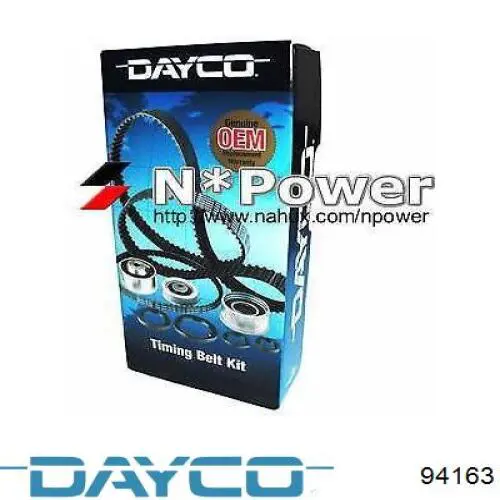 Купити 94163 Dayco Ремінь газорозподільного механізму