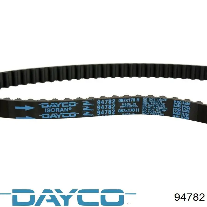 Зубчастий ремінь Dayco 94782 ціна, від 10.04 USD