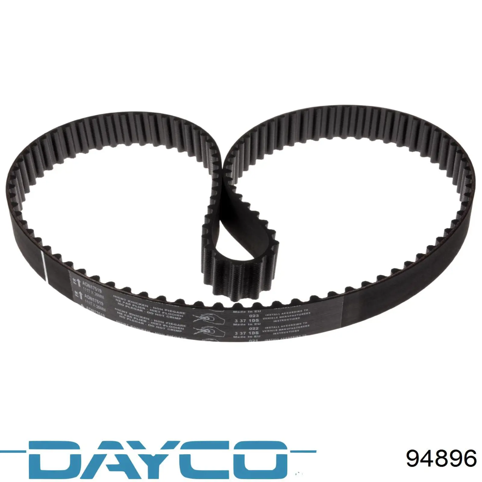 Зубчастий ремінь Dayco 94896 ціна, від 13.07 USD
