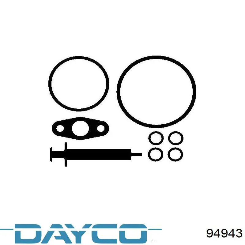 Зубчастий ремінь Dayco 94943 ціна, від 30.26 USD