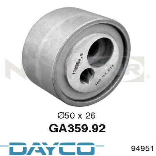 Зубчастий ремінь Dayco 94951 ціна, від 28.52 USD