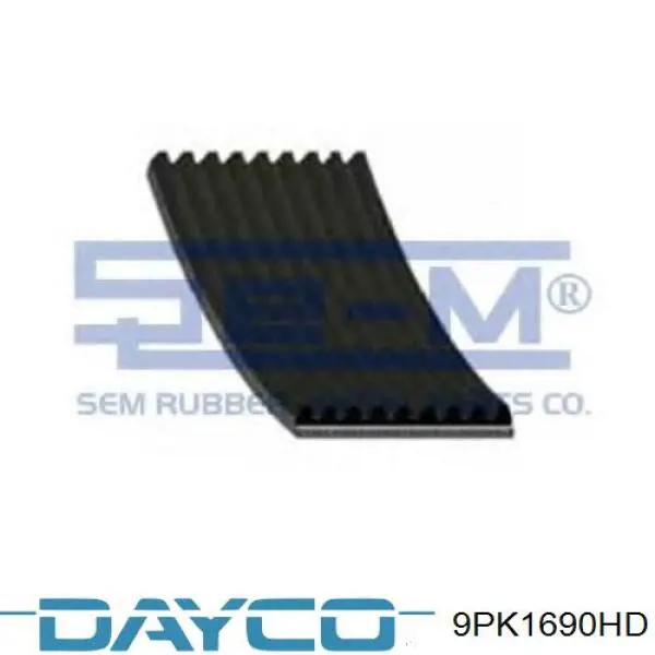Купити RD9PK1690EPDM Rider Ремінь генератора