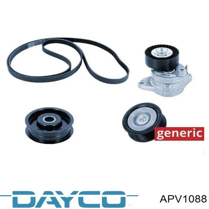 APV1088 Dayco Натяжна планка поліклинового ременя
