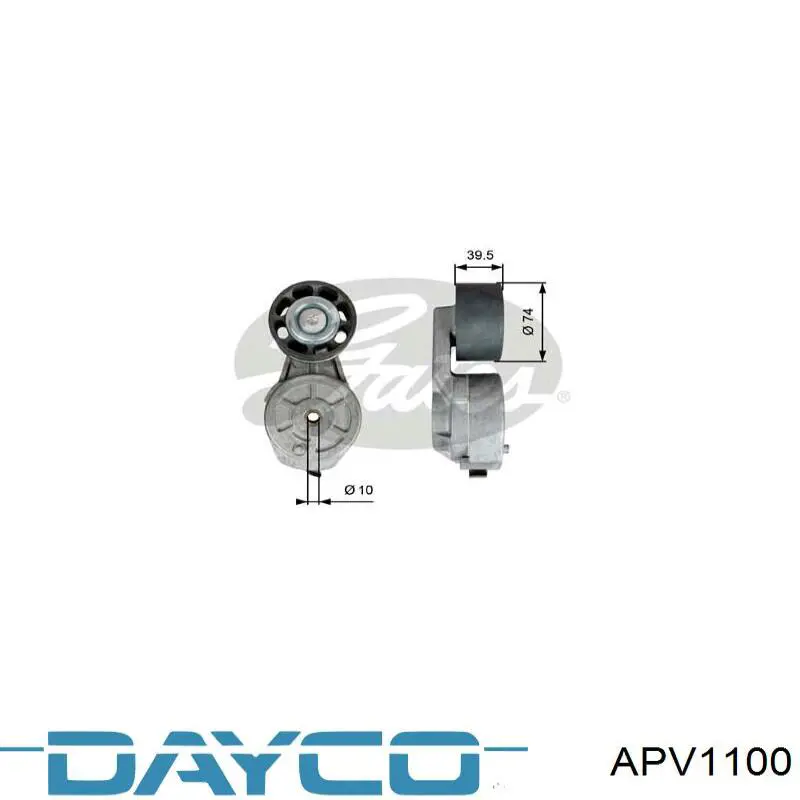  Dayco APV1100 ціна, від 17.09 USD