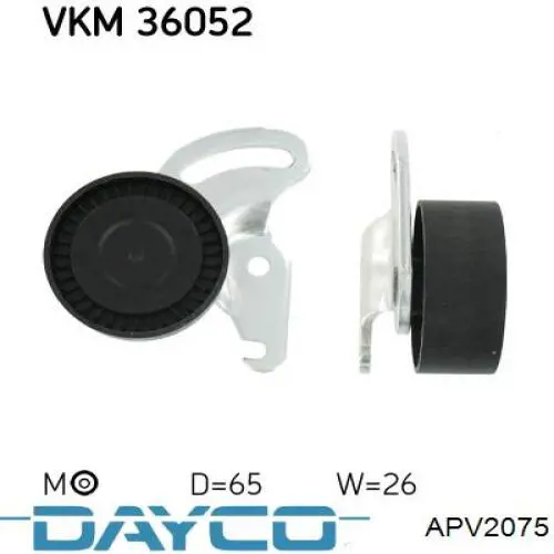 Купити APV2075 Dayco Натяжний ролик