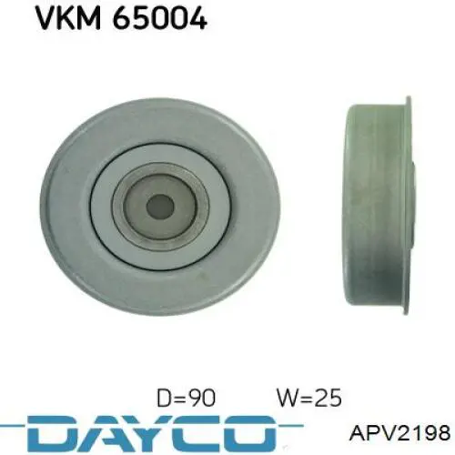 Купити APV2198 Dayco Ролик приводного ременя, паразитний