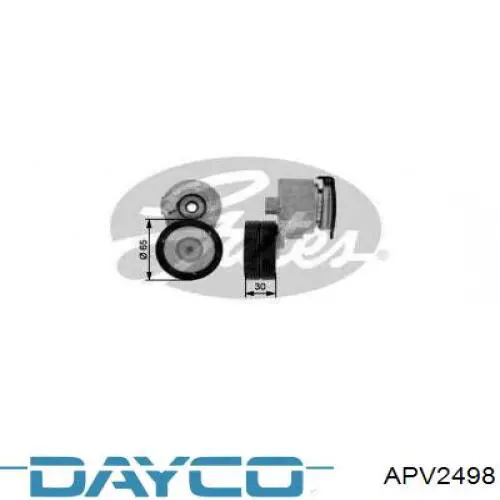 Купити APV2498 Dayco Натягувач приводного ременя