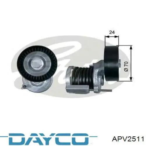 Купити APV2511 Dayco Натягувач приводного ременя